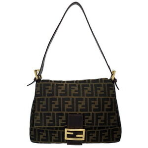 FENDI Zucca Mamma Bucket Semi Shoulder Bag